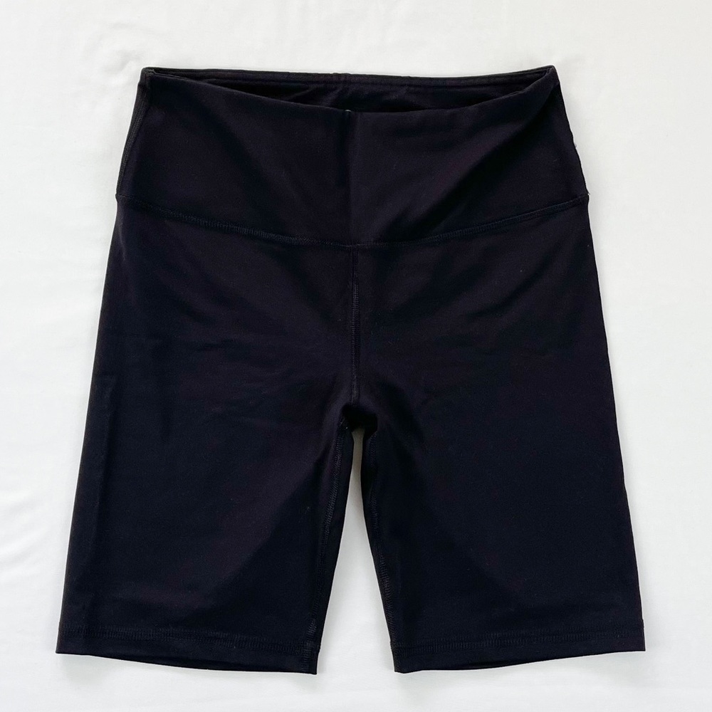 NEW | 90 Degree | High Waist 9” Black Bike Shorts | NEW